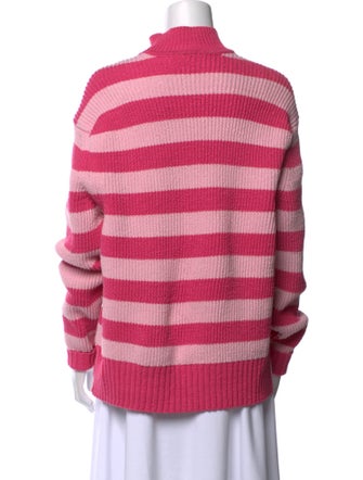 Jacquemus Striped Turtleneck Sweater