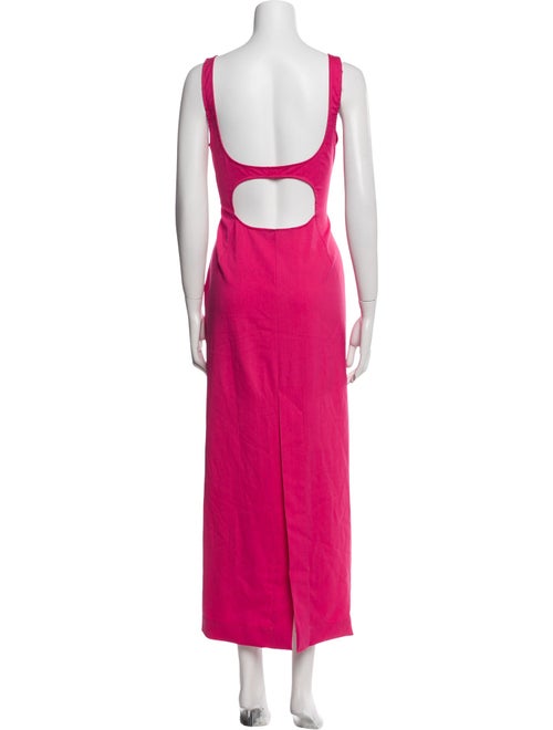 Jacquemus Square Neckline Long Dress