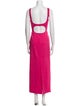 Jacquemus Square Neckline Long Dress
