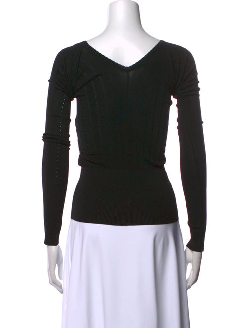 Jacquemus Scoop Neck Long Sleeve Top