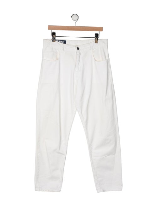 Jacquemus High-Rise Straight Leg Jeans
