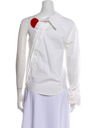 Jacquemus Le Nez Rouge Wool Blouse