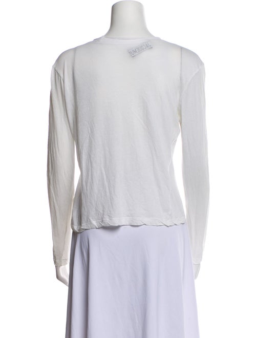 Jacquemus Bateau Neckline Long Sleeve T-Shirt