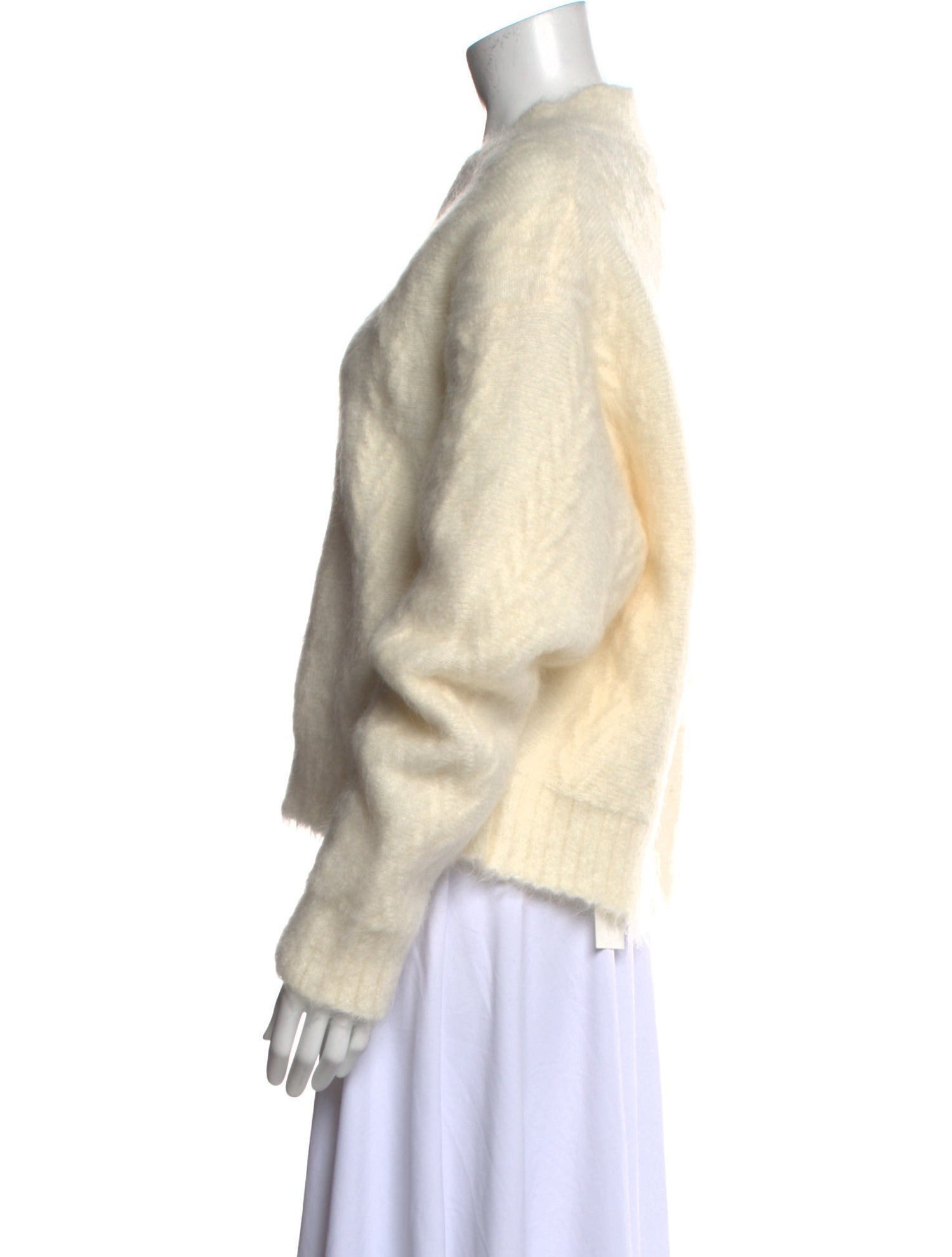 Jacquemus Mohair V-Neck Sweater w/ Tags