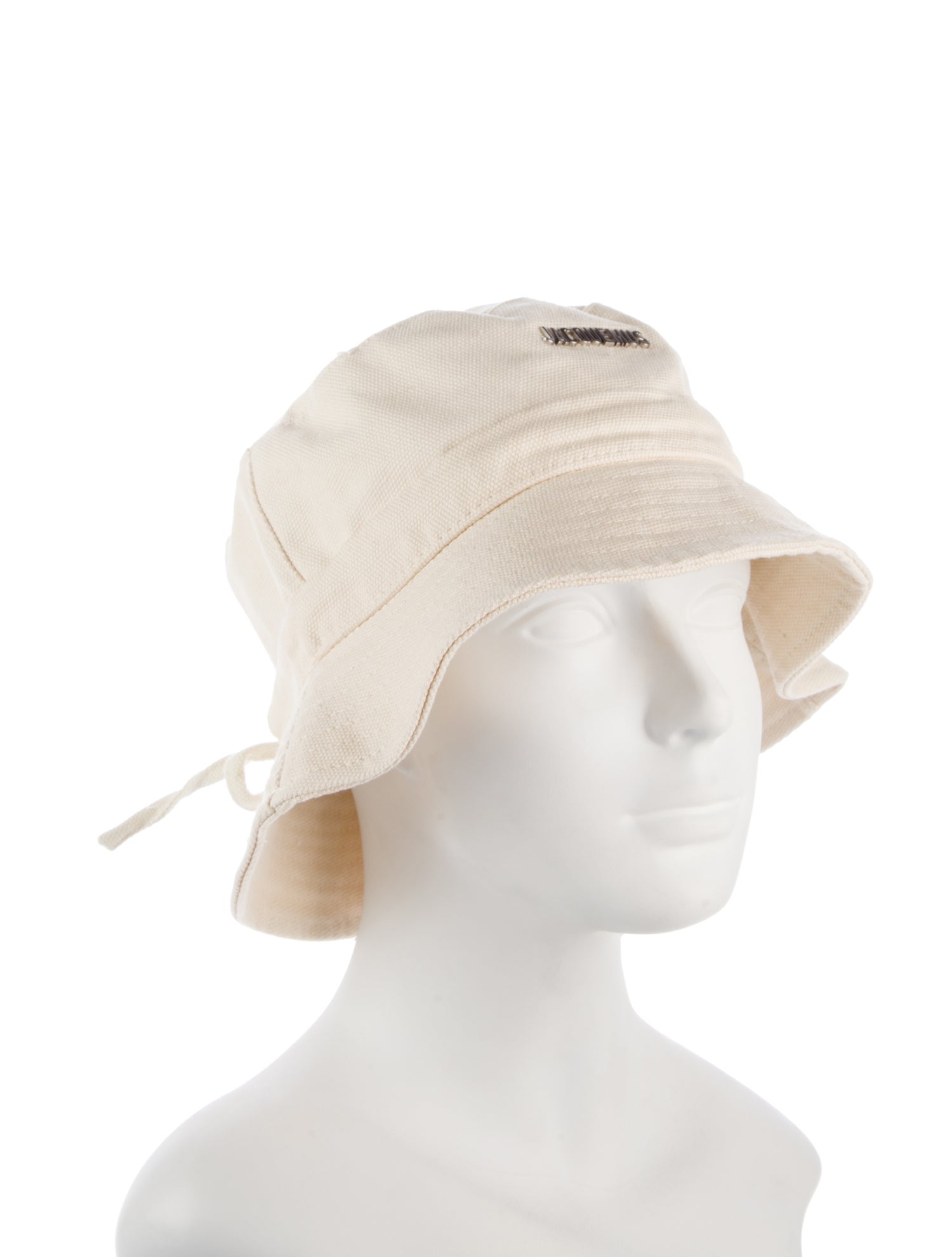 Jacquemus Logo Canvas Bucket Hat w/Tags