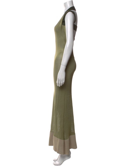 Jacquemus Scoop Neck Long Dress