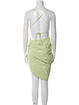 Jacquemus Square Neckline Midi Length Dress