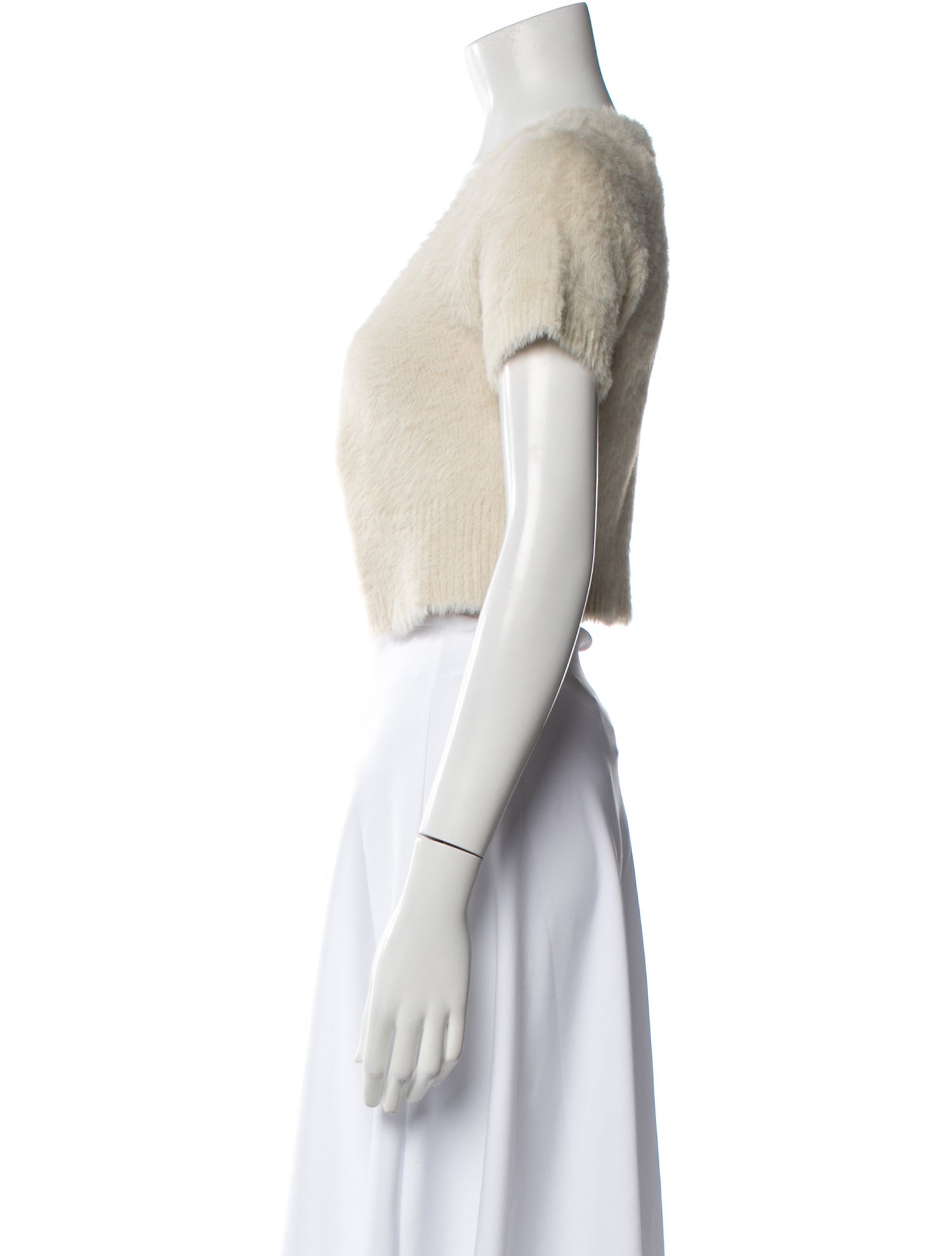 Jacquemus Nylon Scoop Neck Crop Top w/ Tags