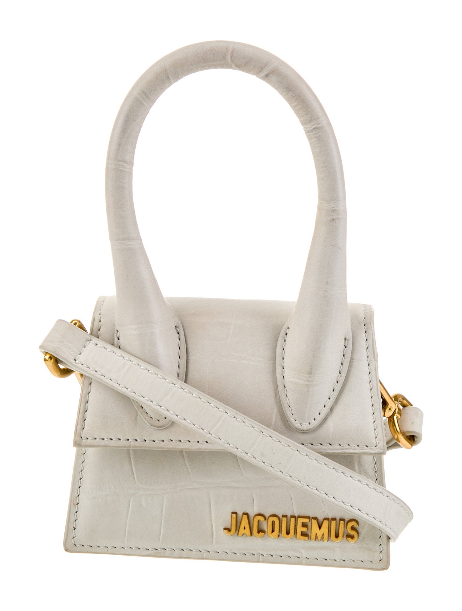 Jacquemus Embossed Leather Crossbody Bag
