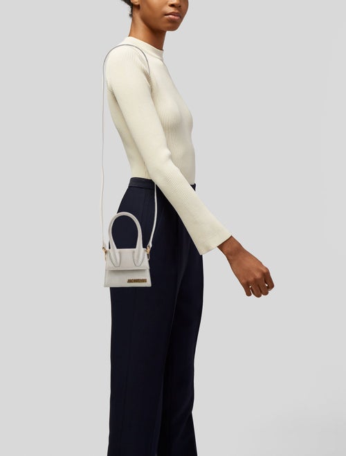 Jacquemus Embossed Leather Crossbody Bag