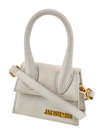 Jacquemus Embossed Leather Crossbody Bag