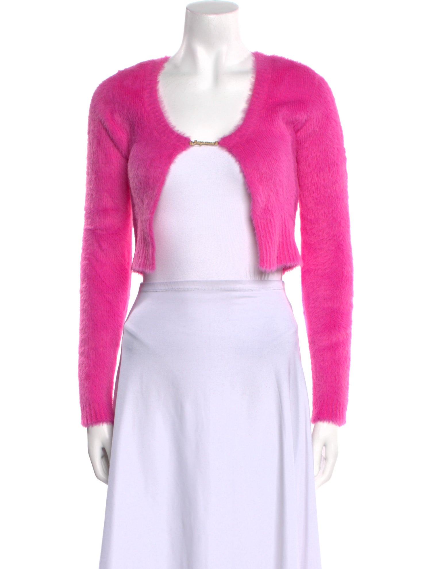 Jacquemus Virgin Wool Scoop Neck Sweater