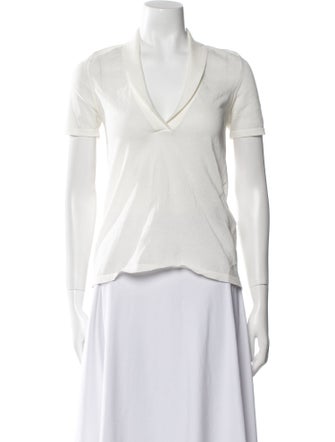 Jacquemus V-Neck Short Sleeve T-Shirt