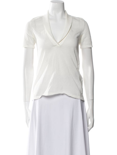 Jacquemus V-Neck Short Sleeve T-Shirt