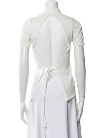 Jacquemus V-Neck Short Sleeve T-Shirt