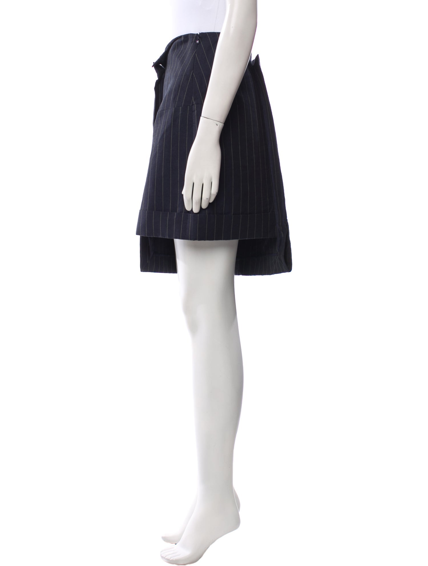 Jacquemus Striped Mini Skirt