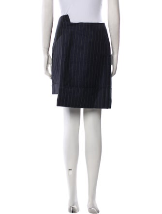 Jacquemus Striped Mini Skirt