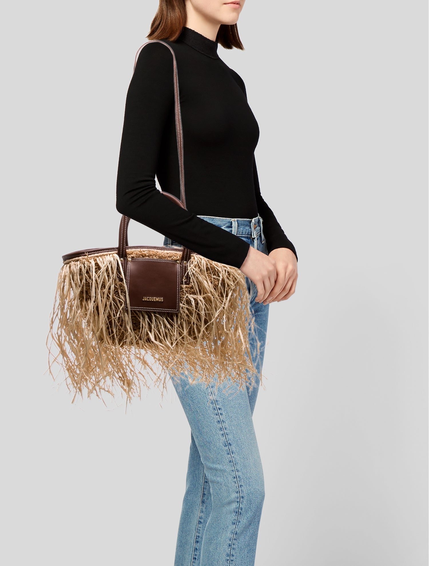 Jacquemus Straw Shoulder Bag
