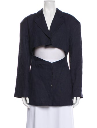 Jacquemus Linen Blazer