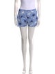 Jacquemus Floral Print Mini Shorts