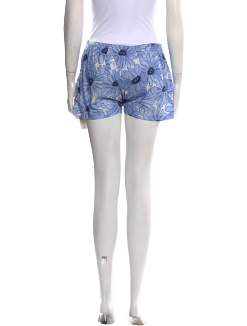 Jacquemus Floral Print Mini Shorts
