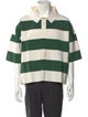 Jacquemus Striped Three-Quarter Sleeve Shirt