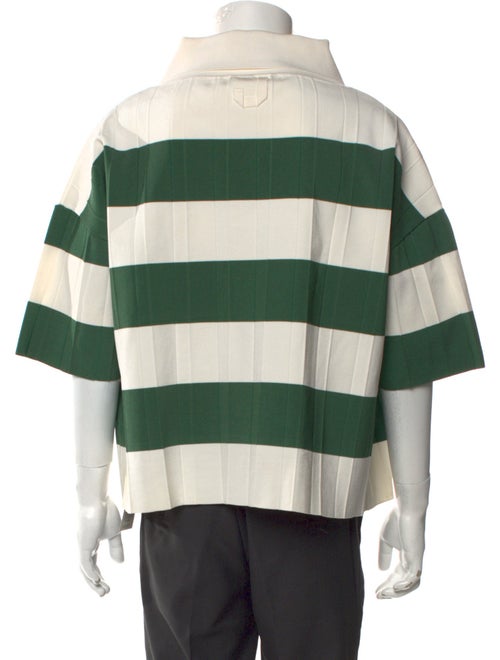Jacquemus Striped Three-Quarter Sleeve Shirt