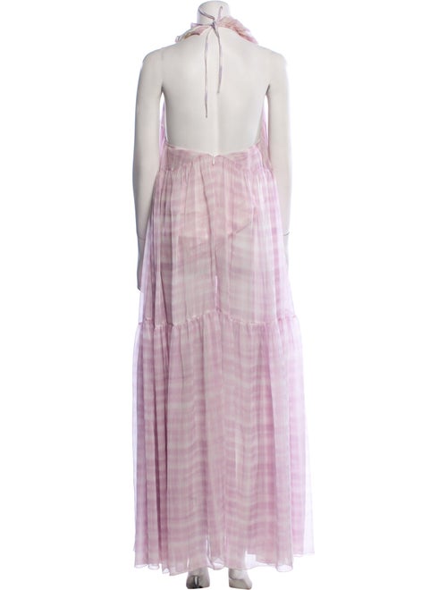 Jacquemus Tie-Dye Print Long Dress
