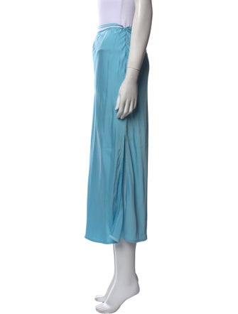 Jacquemus Satin Midi Length Skirt