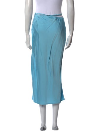 Jacquemus Satin Midi Length Skirt
