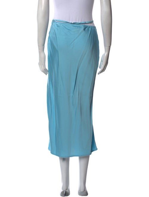 Jacquemus Satin Midi Length Skirt