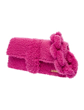 Jacquemus Shearling Shoulder Bag