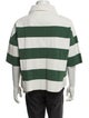 Jacquemus Striped Collar Polo Shirt