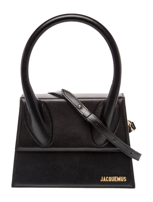 Jacquemus Leather Top Handle Bag