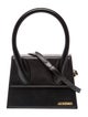 Jacquemus Leather Top Handle Bag