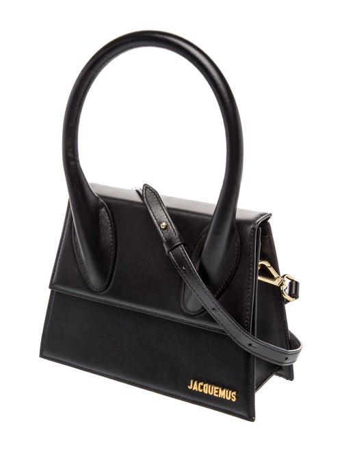 Jacquemus Leather Top Handle Bag