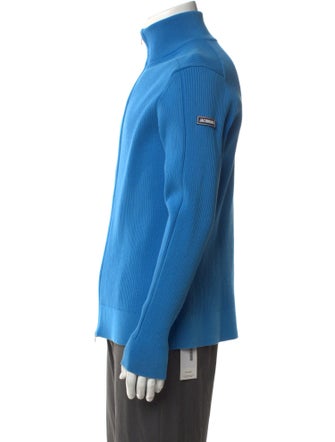 Jacquemus Mock Neck Long Sleeve Cardigan