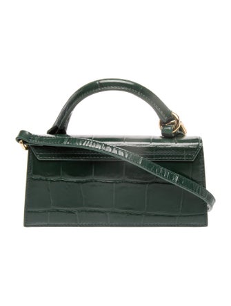 Jacquemus Embossed Leather Shoulder Bag