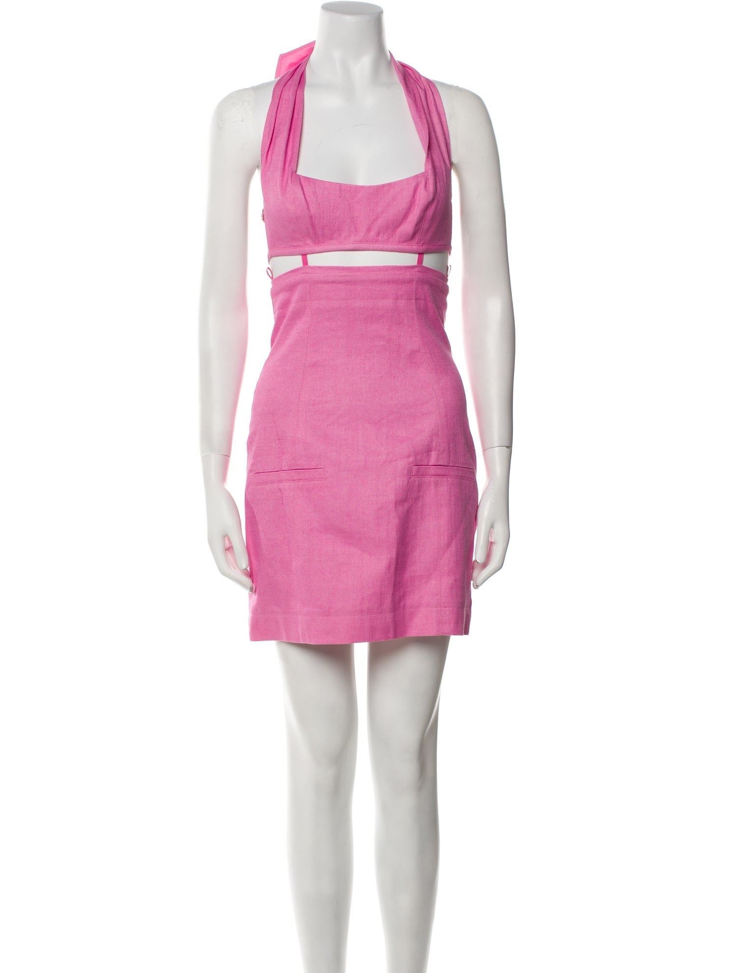 Jacquemus Halterneck Mini Dress