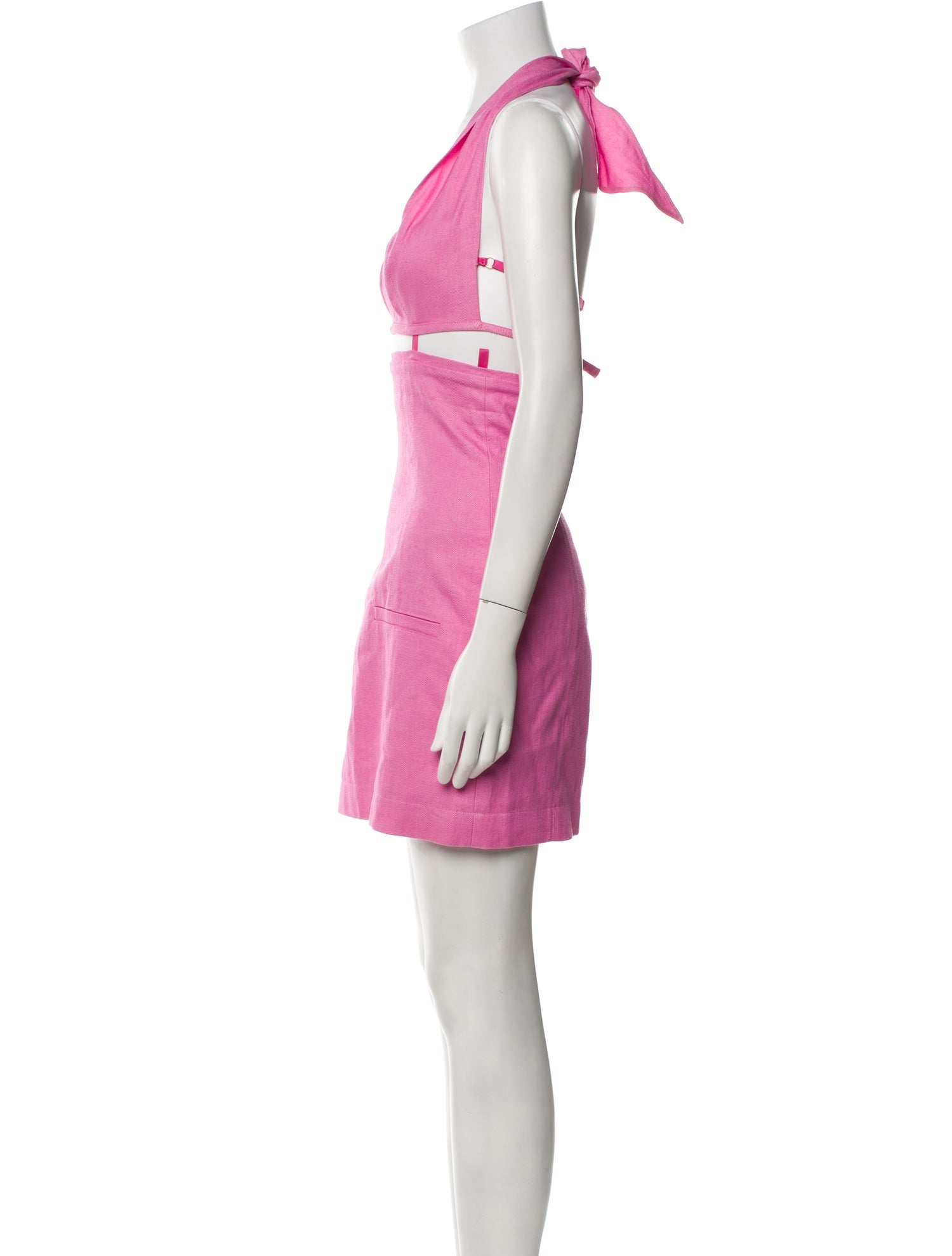 Jacquemus Halterneck Mini Dress