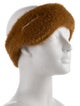 Jacquemus Embroidered Faux Fur Winter Headband