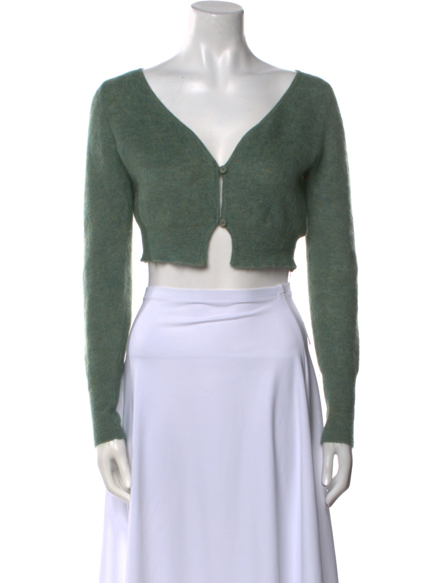 Jacquemus Mohair V-Neck Sweater