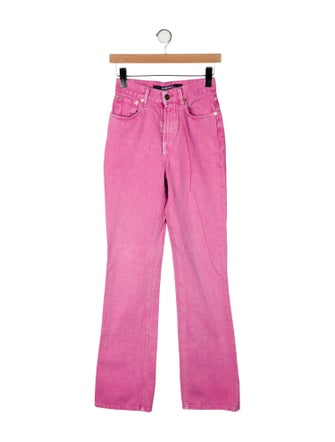 Jacquemus High-Rise Straight Leg Jeans