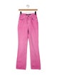 Jacquemus High-Rise Straight Leg Jeans