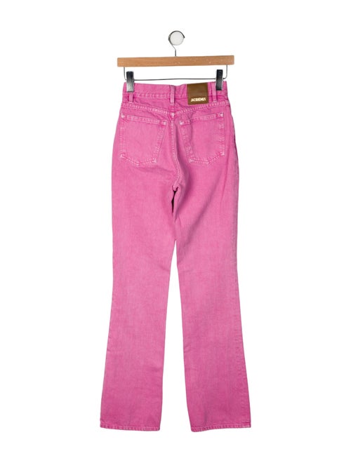 Jacquemus High-Rise Straight Leg Jeans