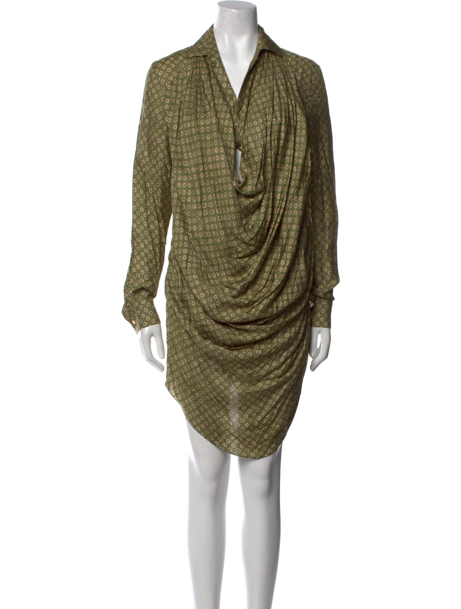 Jacquemus Cowl Neck Knee-Length Dress