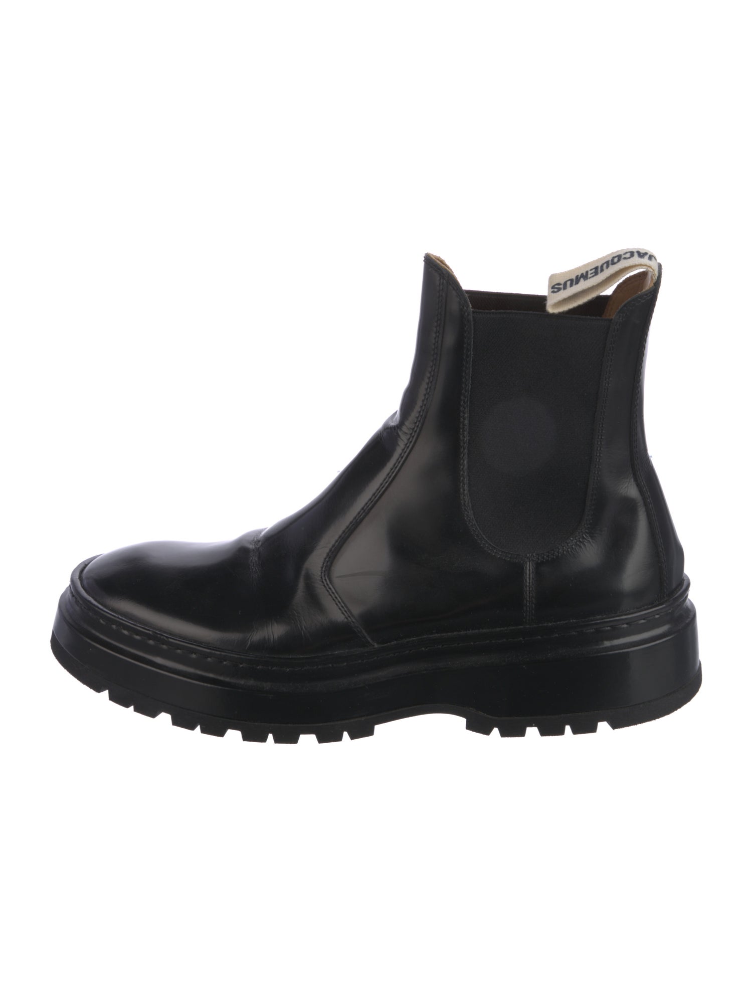 Jacquemus Leather Chelsea Boots