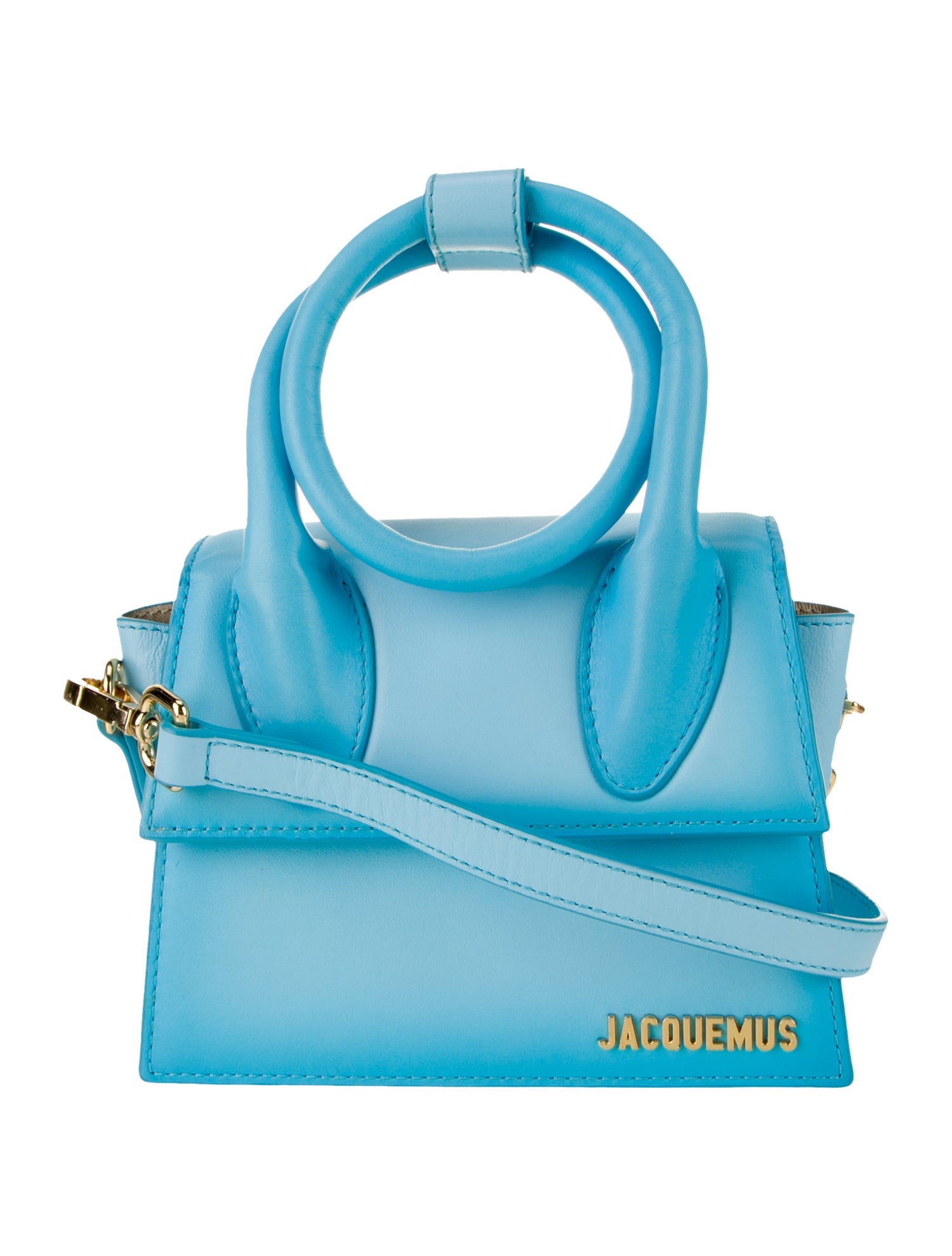 Jacquemus Leather Top Handle Bag