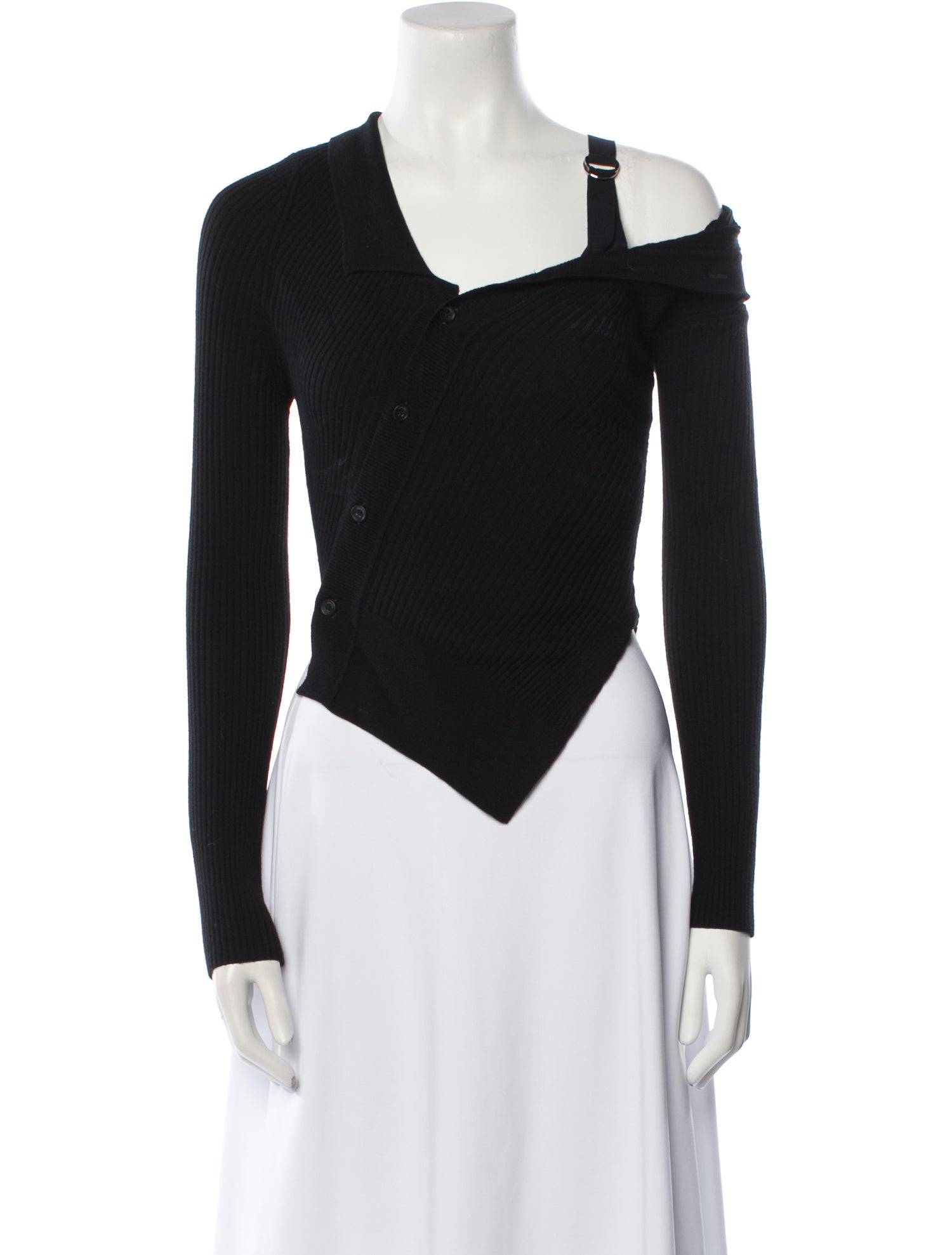 Jacquemus Wool Square Neckline Sweater