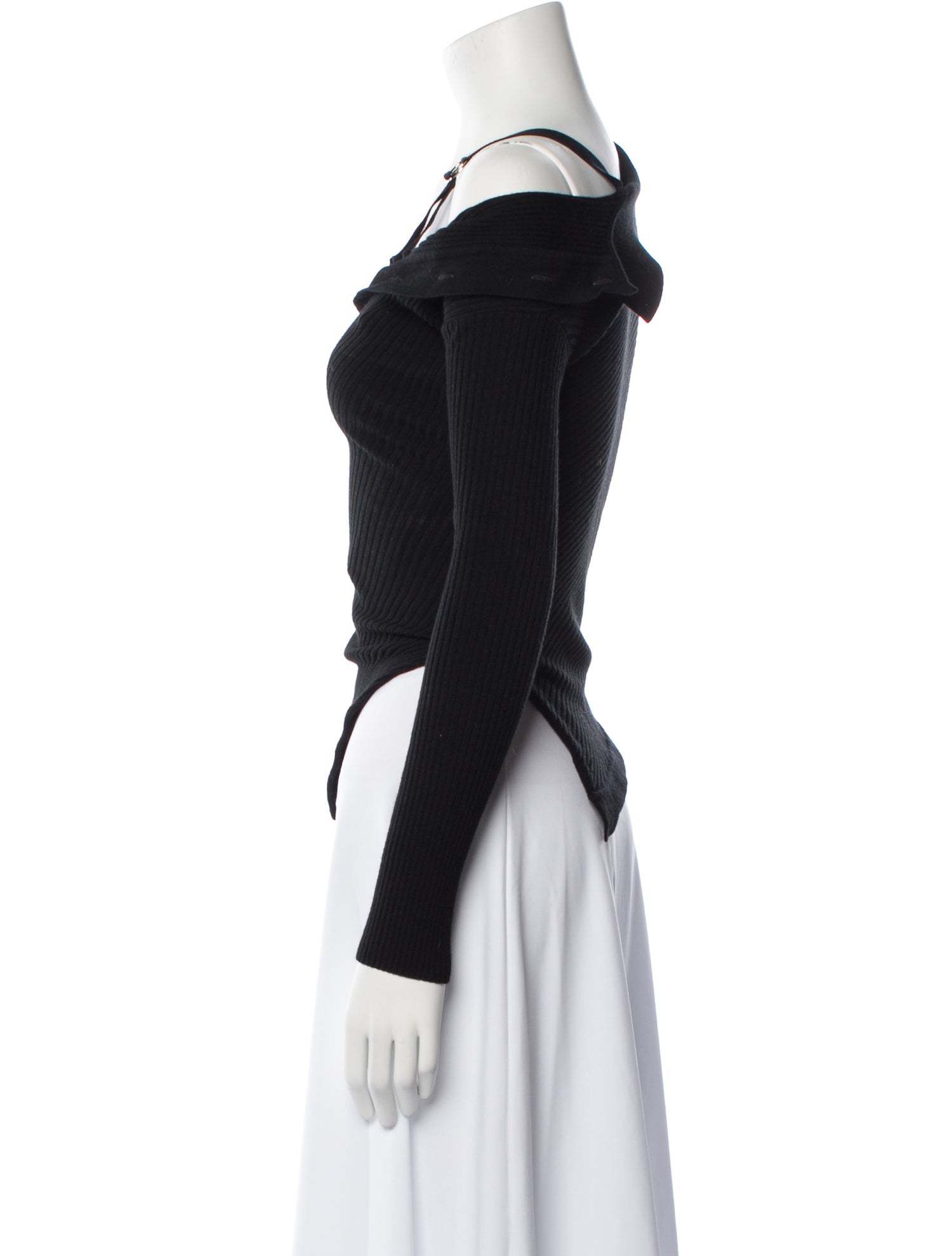 Jacquemus Wool Square Neckline Sweater